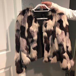 NWT Faux fur jacket